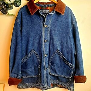 LANDS END VINTAGE DENIM BARN JACKET *mint*